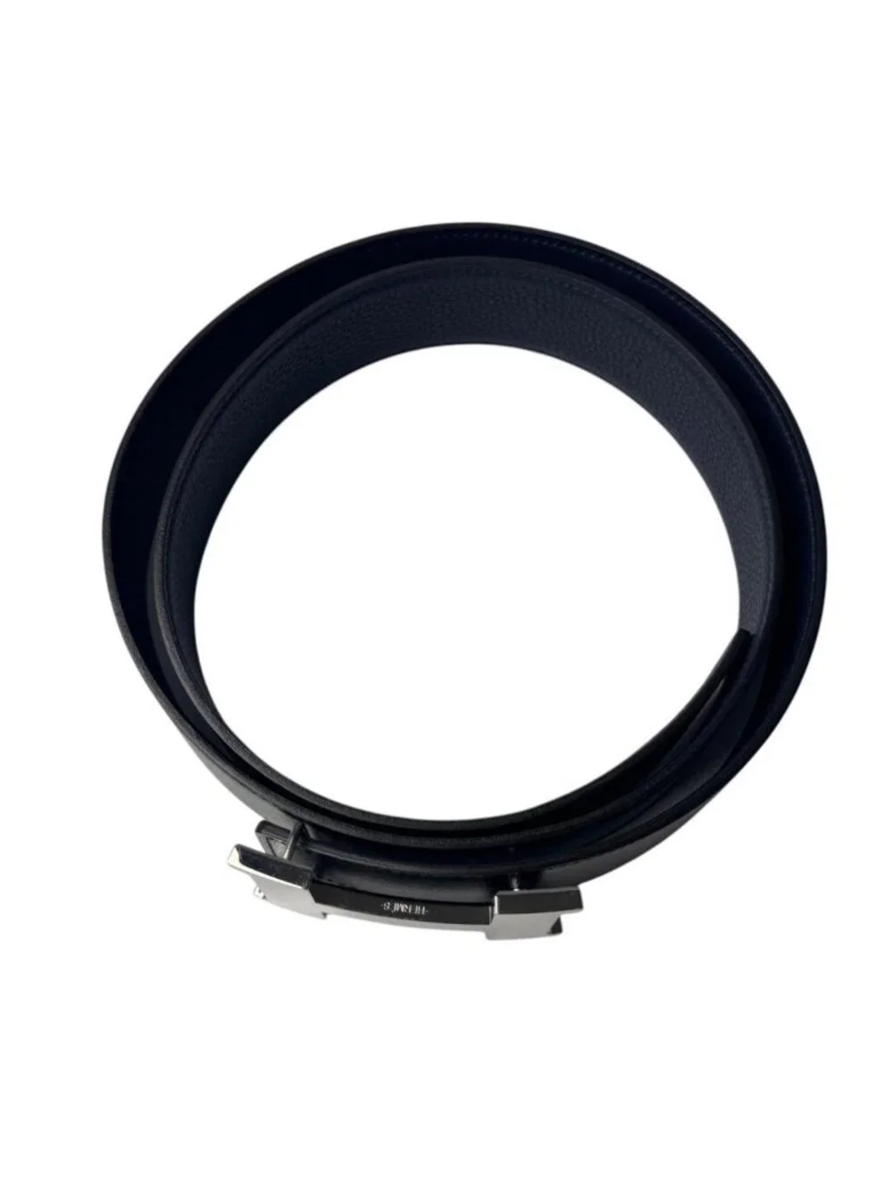 Hermes Constance Belt Black
